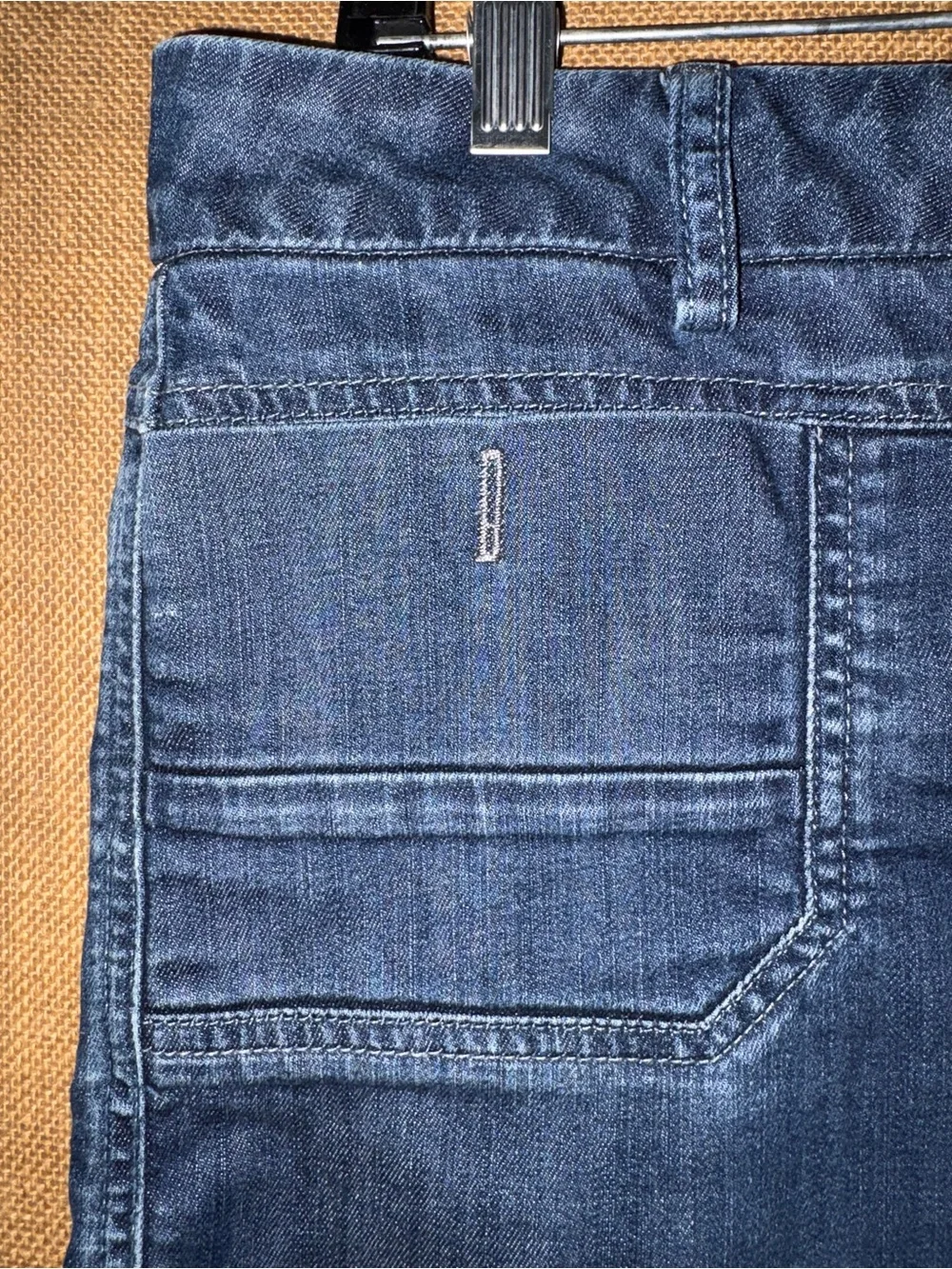 Level 99 Dark Blue Denim Mini Skirt